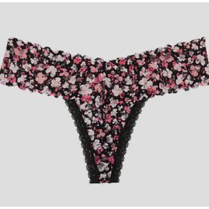 Victoria Secret® ‘The Lacie’ Lace-Up Thong Panty Size Large